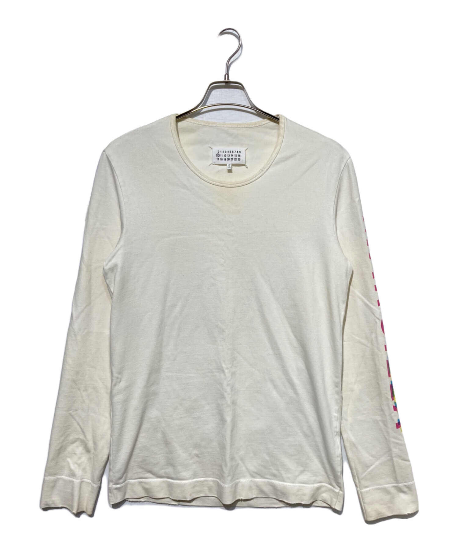 Maison Margiela メゾンマルジェラ Tシャツ・カットソー M 白 【古着】【中古】【送料無料】 Maison Margiela（メゾンマルジェラ） | Tシャツ・カットソーの古着