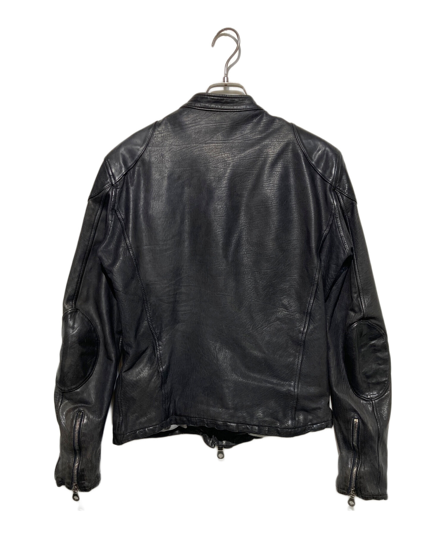 【激シブ！】ISAMU KATAYAMA BACKLASH レザージャケット 3 インスタ 販売 ISAMU KATAYAMA BACKLASH カーフレザージャケット 牛革