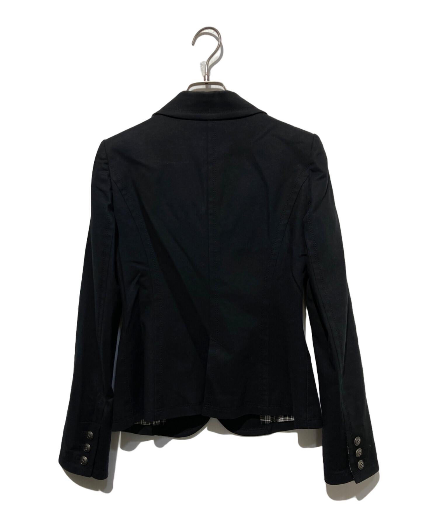 美品 BURBERRY BLUE LABEL ジャケット レディース ブラック 中古・古着通販】BURBERRY BLUE LABEL (バーバリー ブルー レーベル