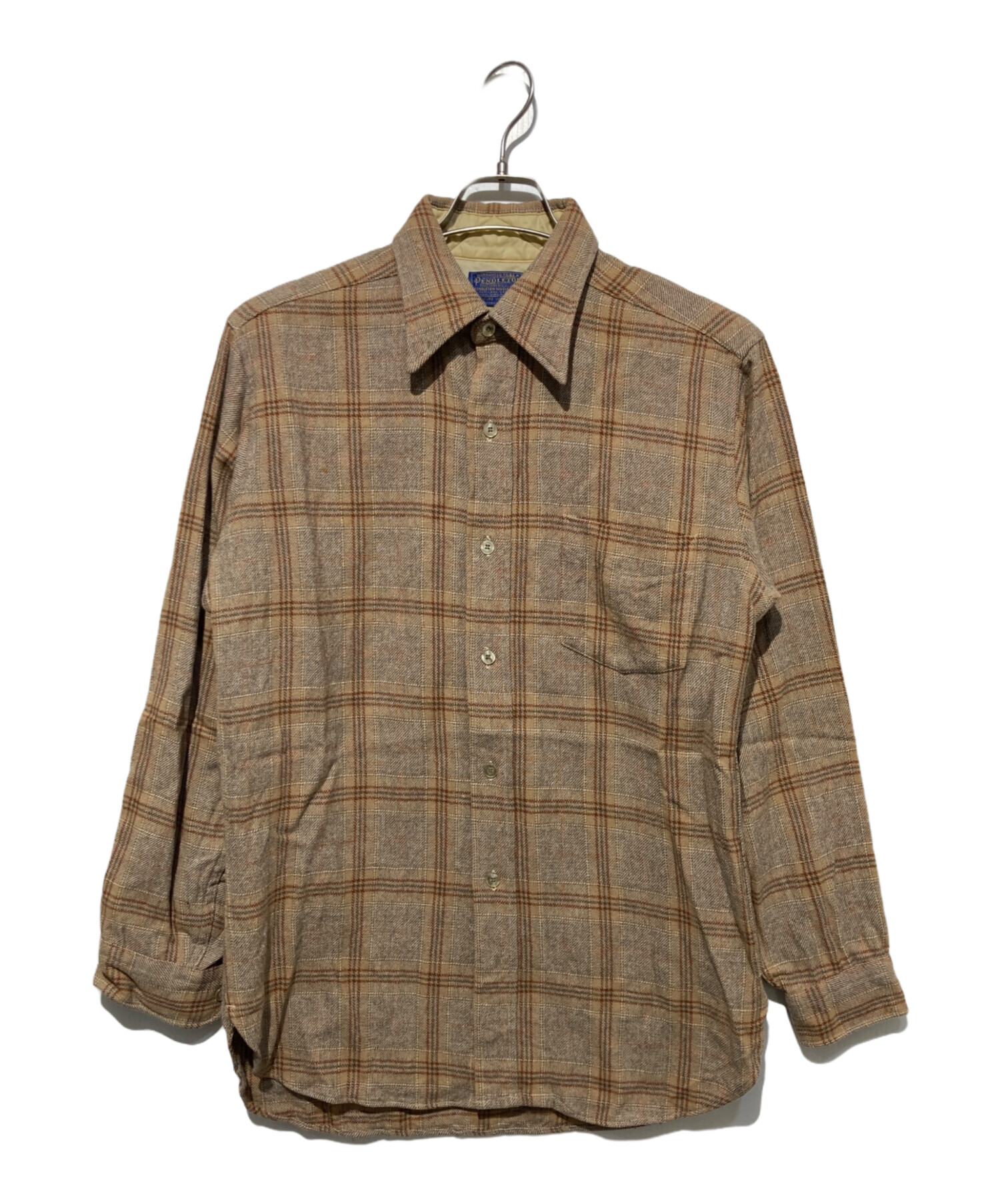中古・古着通販】PENDLETON (ペンドルトン) 70s ウールチェックシャツ