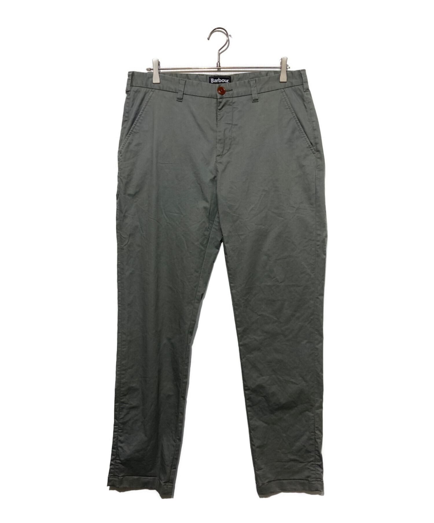中古・古着通販】Barbour (バブアー) チノパン グレー サイズ:W34