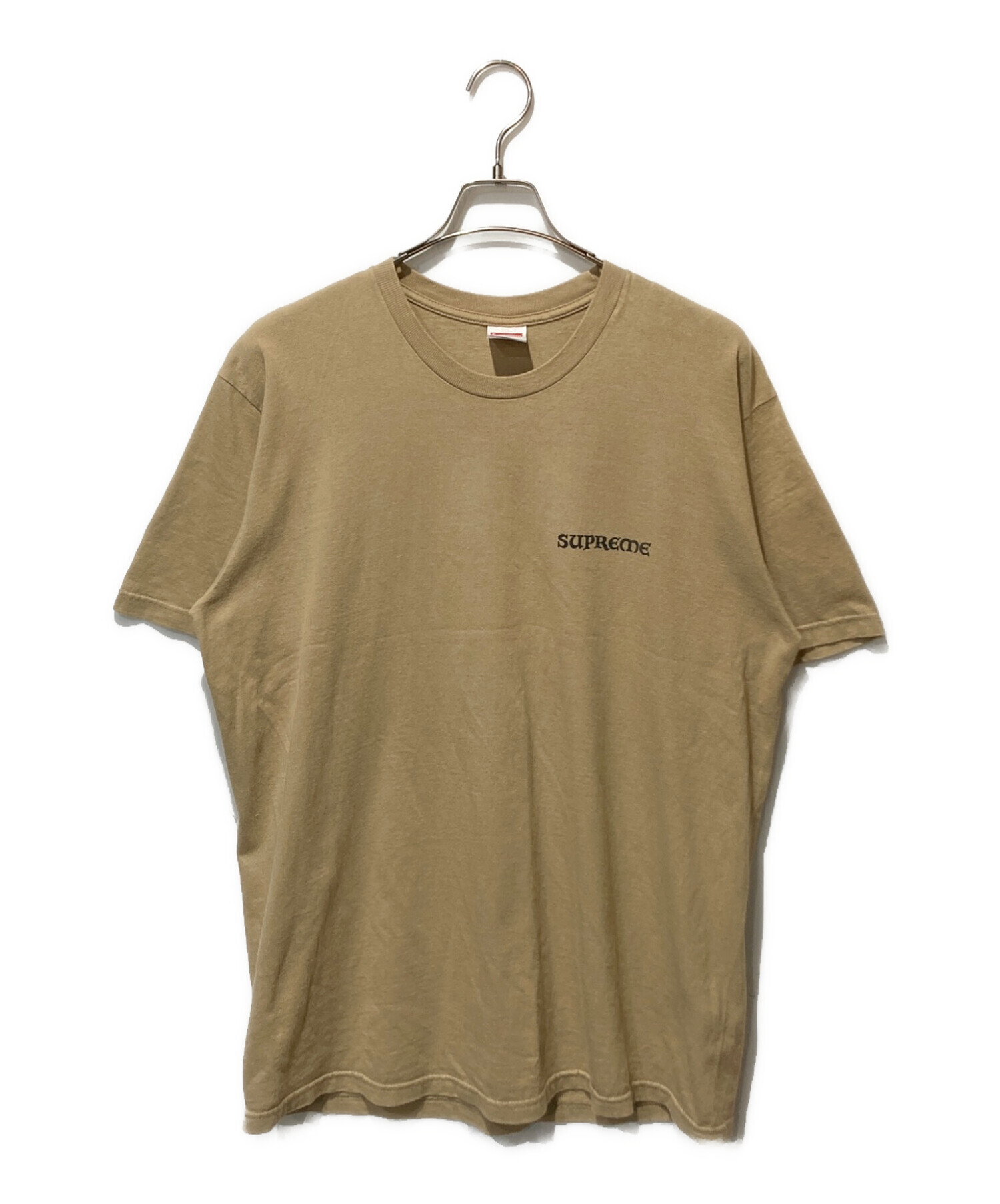 中古・古着通販】Supreme (シュプリーム) プリントTシャツ ベージュ 