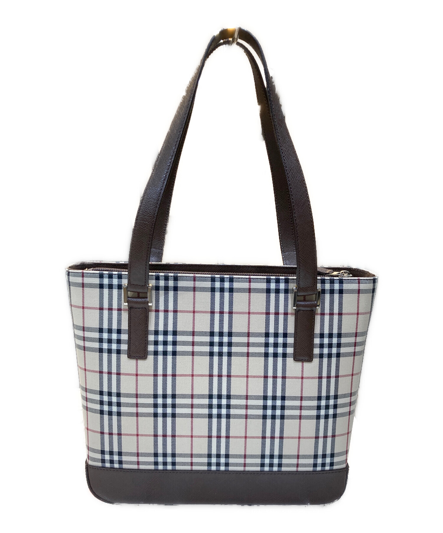 中古・古着通販】BURBERRY (バーバリー) ノヴァチェックトートバッグ