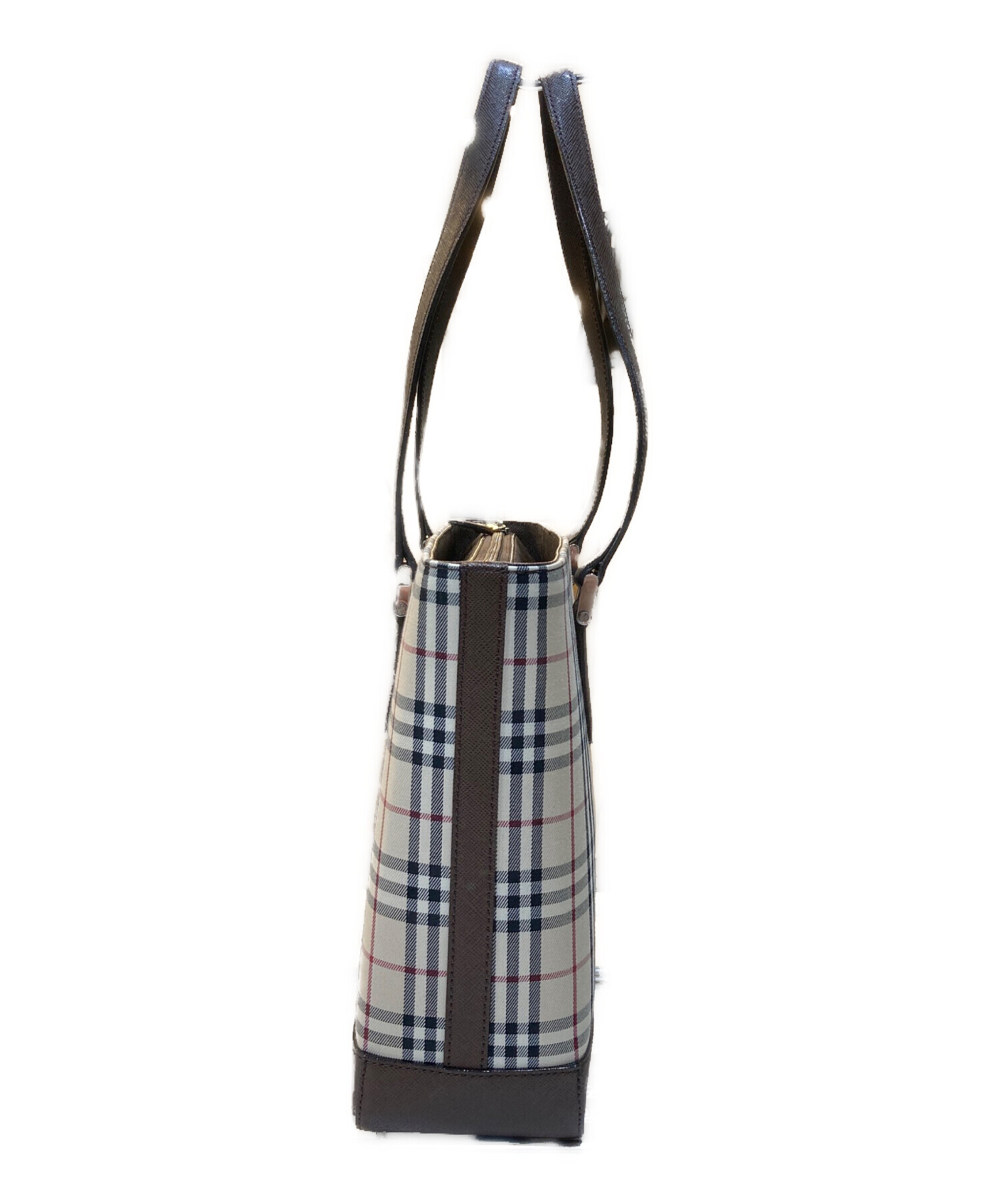 中古・古着通販】BURBERRY (バーバリー) ノヴァチェックトートバッグ