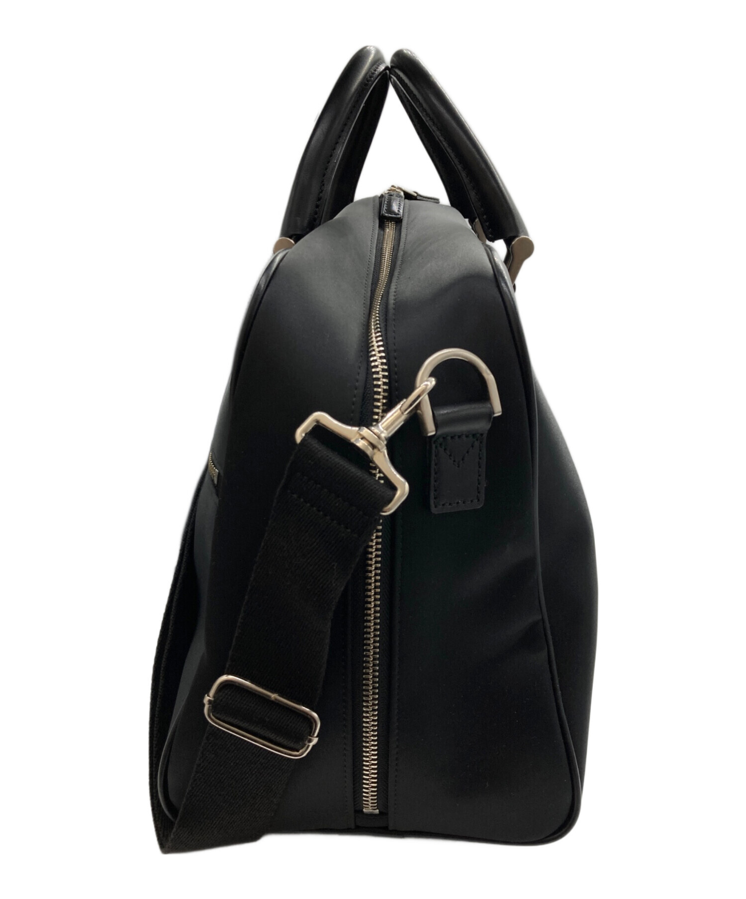 中古・古着通販】BURBERRY (バーバリー) ミニボストンバッグ ブラック
