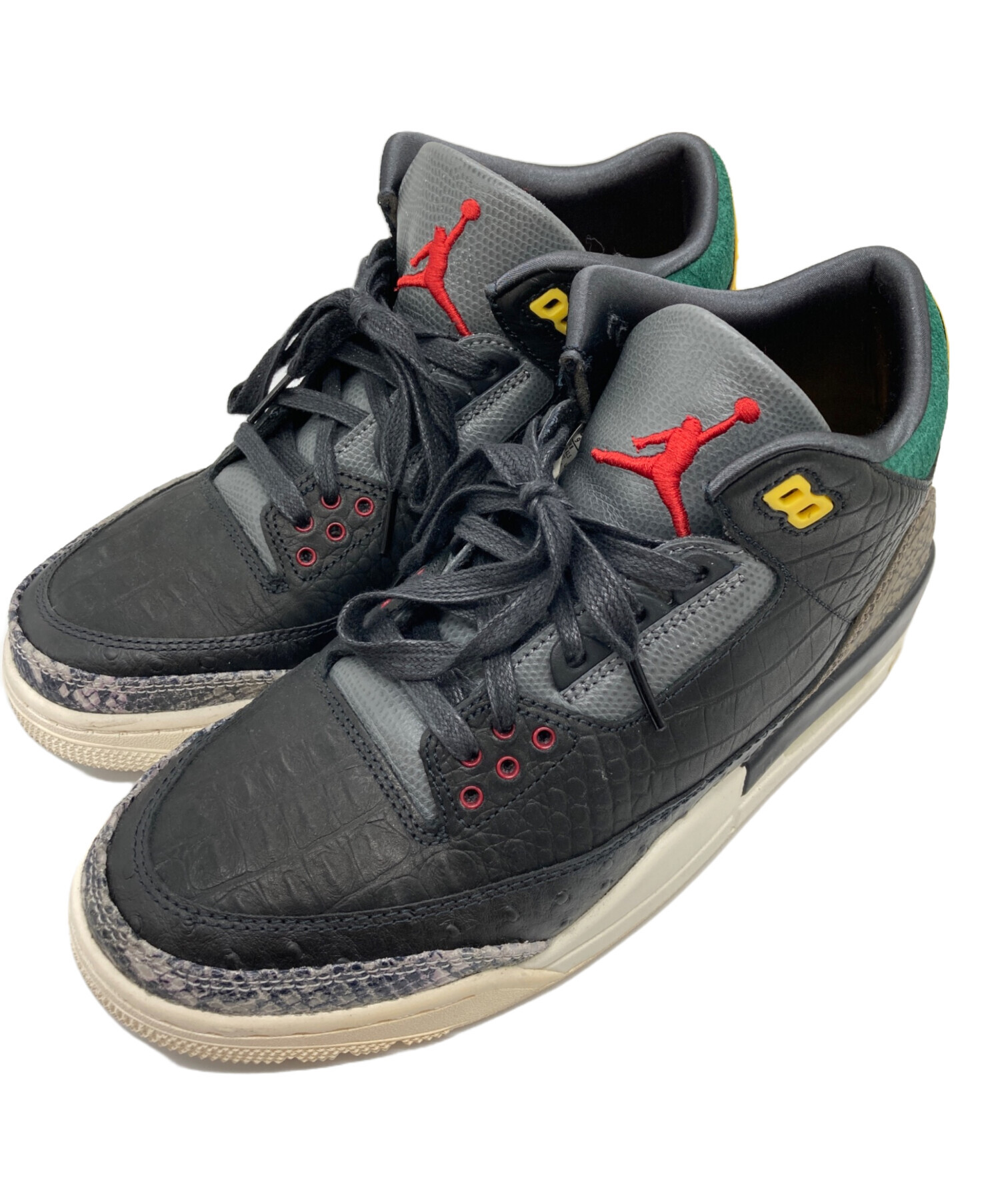 中古・古着通販】NIKE (ナイキ) Air Jordan 3 Retro SE ブラック 