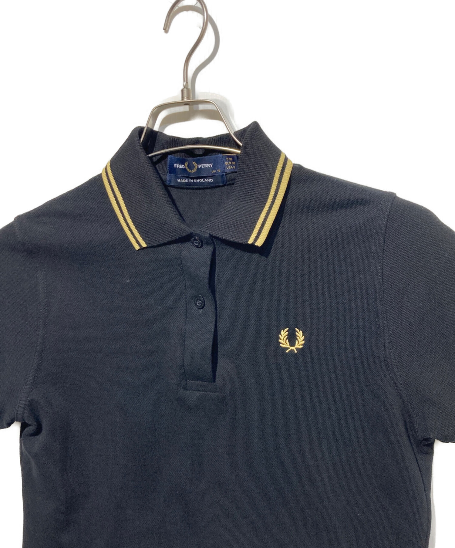 中古・古着通販】FRED PERRY (フレッドペリー) G12ポロシャツ ブラック