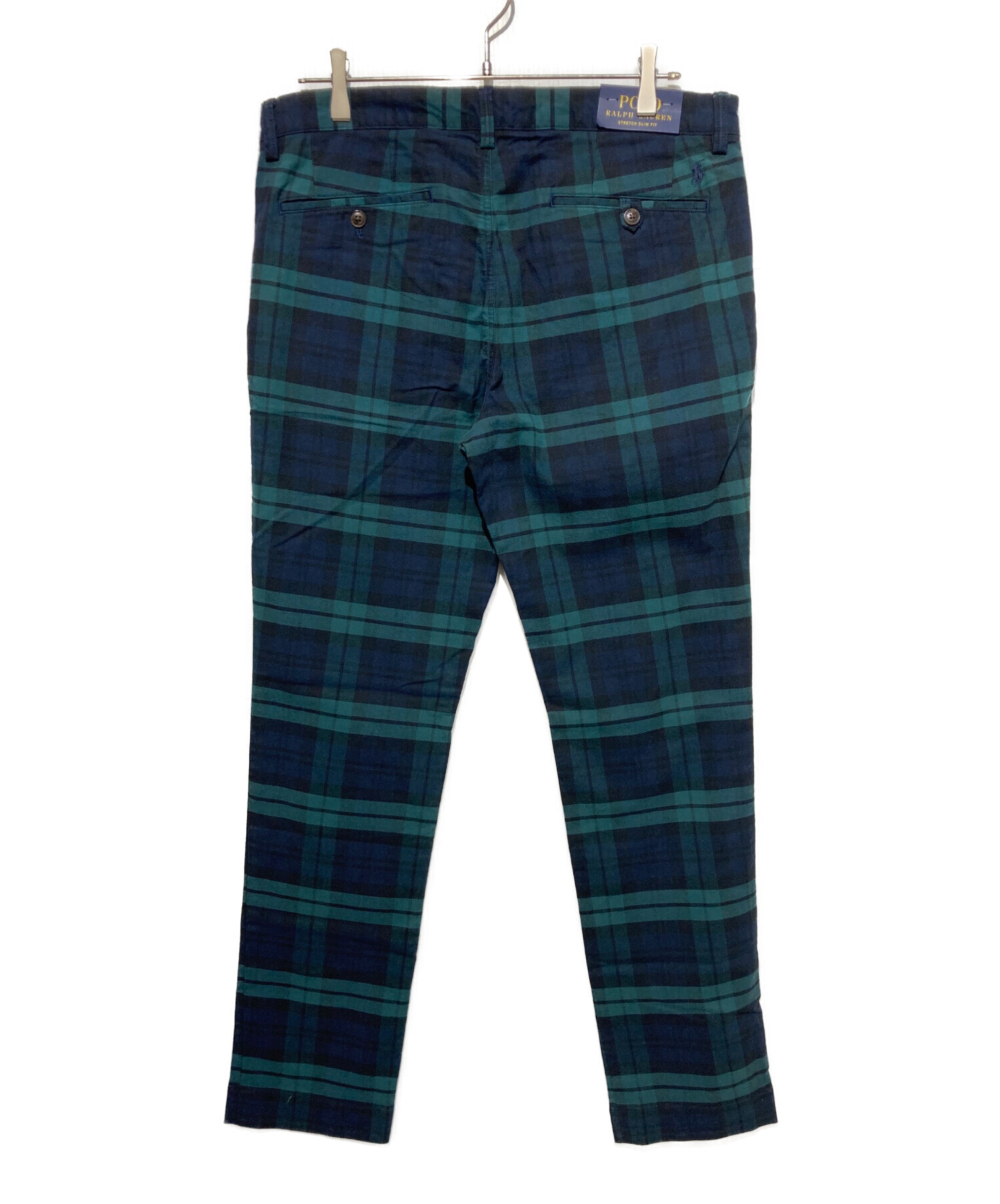 Ralph Lauren ラルフ rugby 34 パッチワーク パンツ 古着 中古・古着通販】POLO RALPH LAUREN (ポロ・ラルフローレン) ブラック