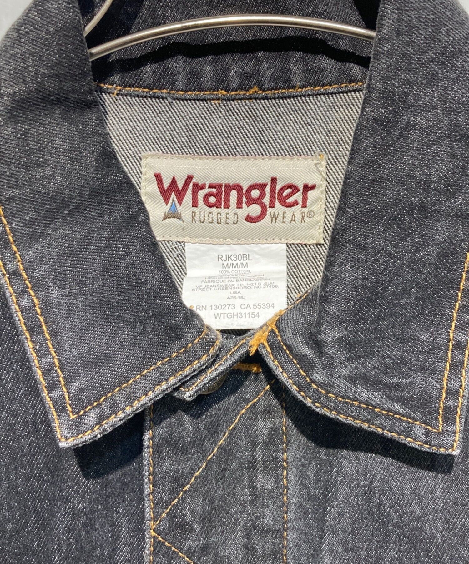 中古・古着通販】Wrangler (ラングラー) デニムジャケット インディゴ 