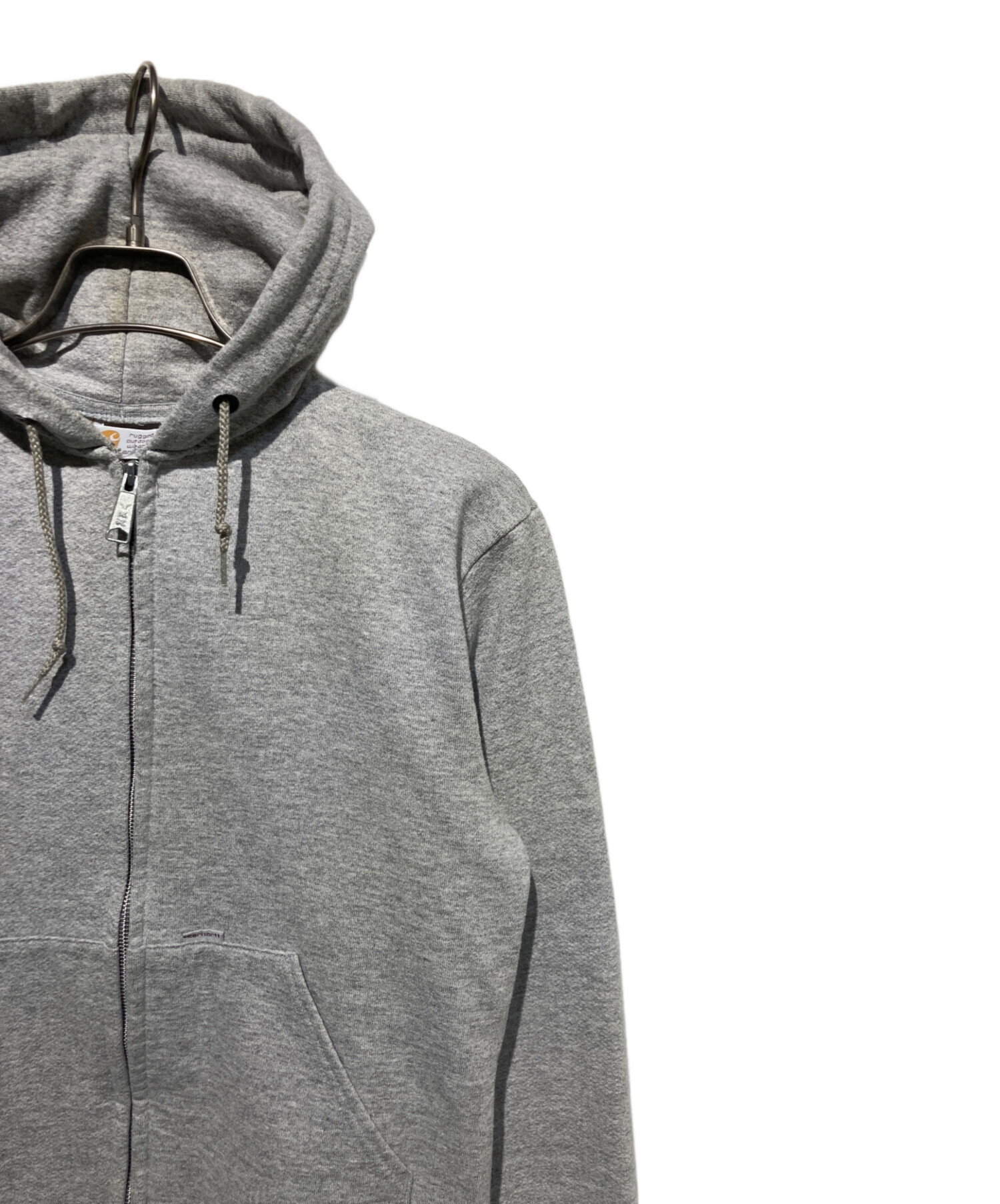 中古・古着通販】CarHartt (カーハート) ジップパーカー グレー サイズ