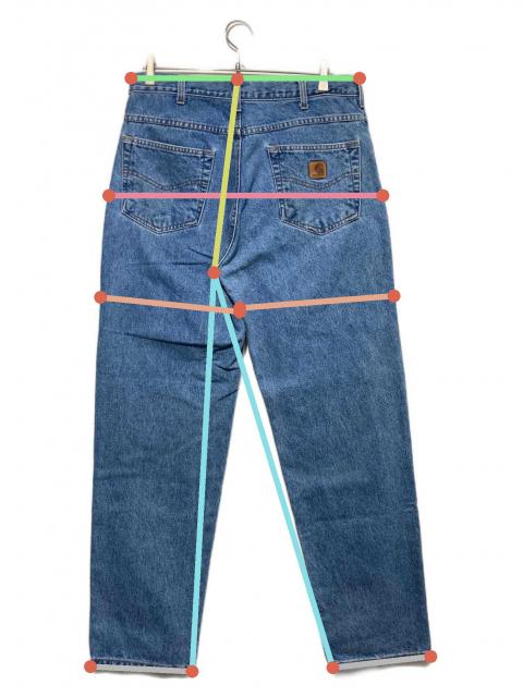 中古・古着通販】CarHartt (カーハート) デニムパンツ インディゴ