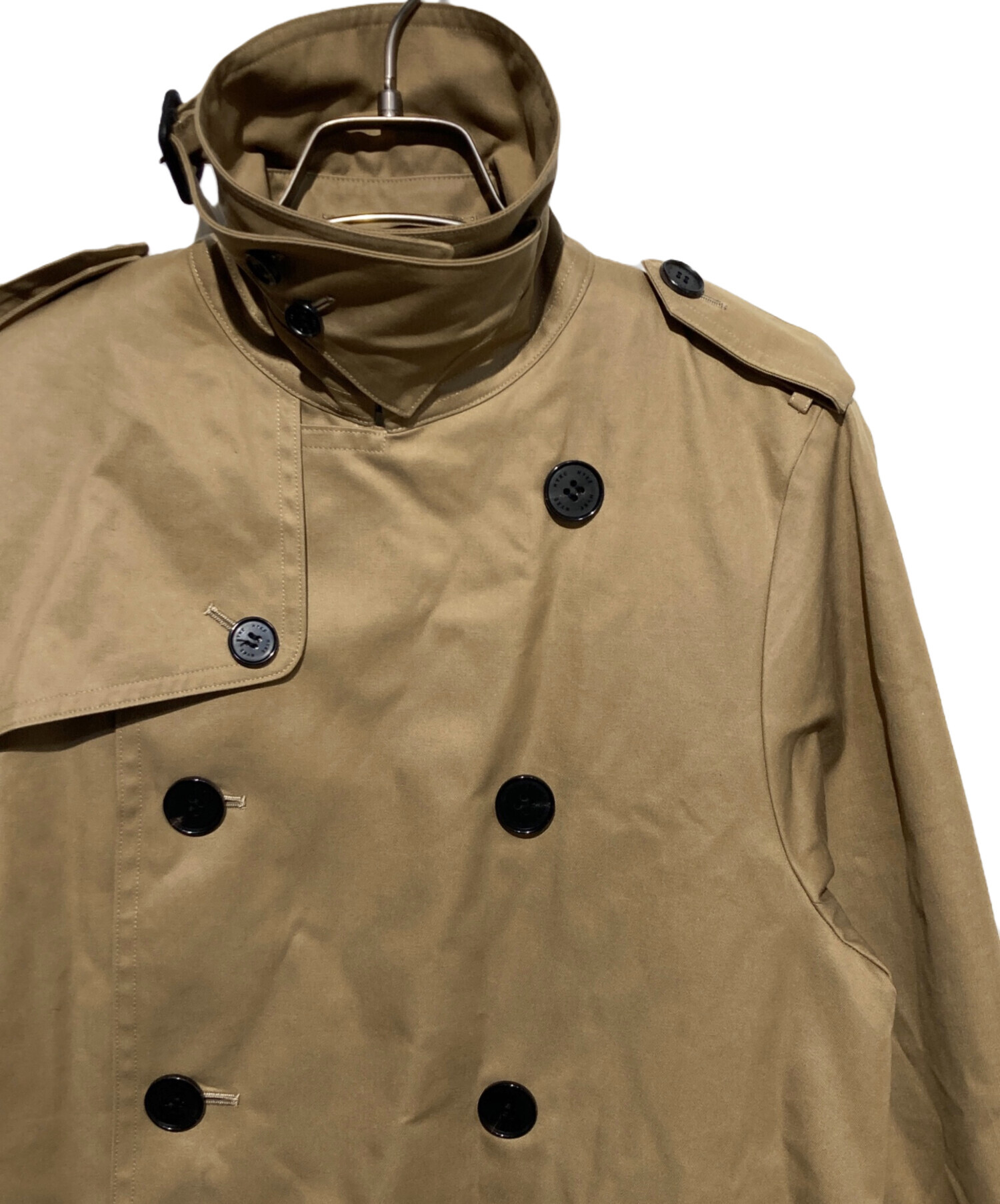 中古・古着通販】HYKE (ハイク) TRENCH COAT REGULAR FIT ベージュ