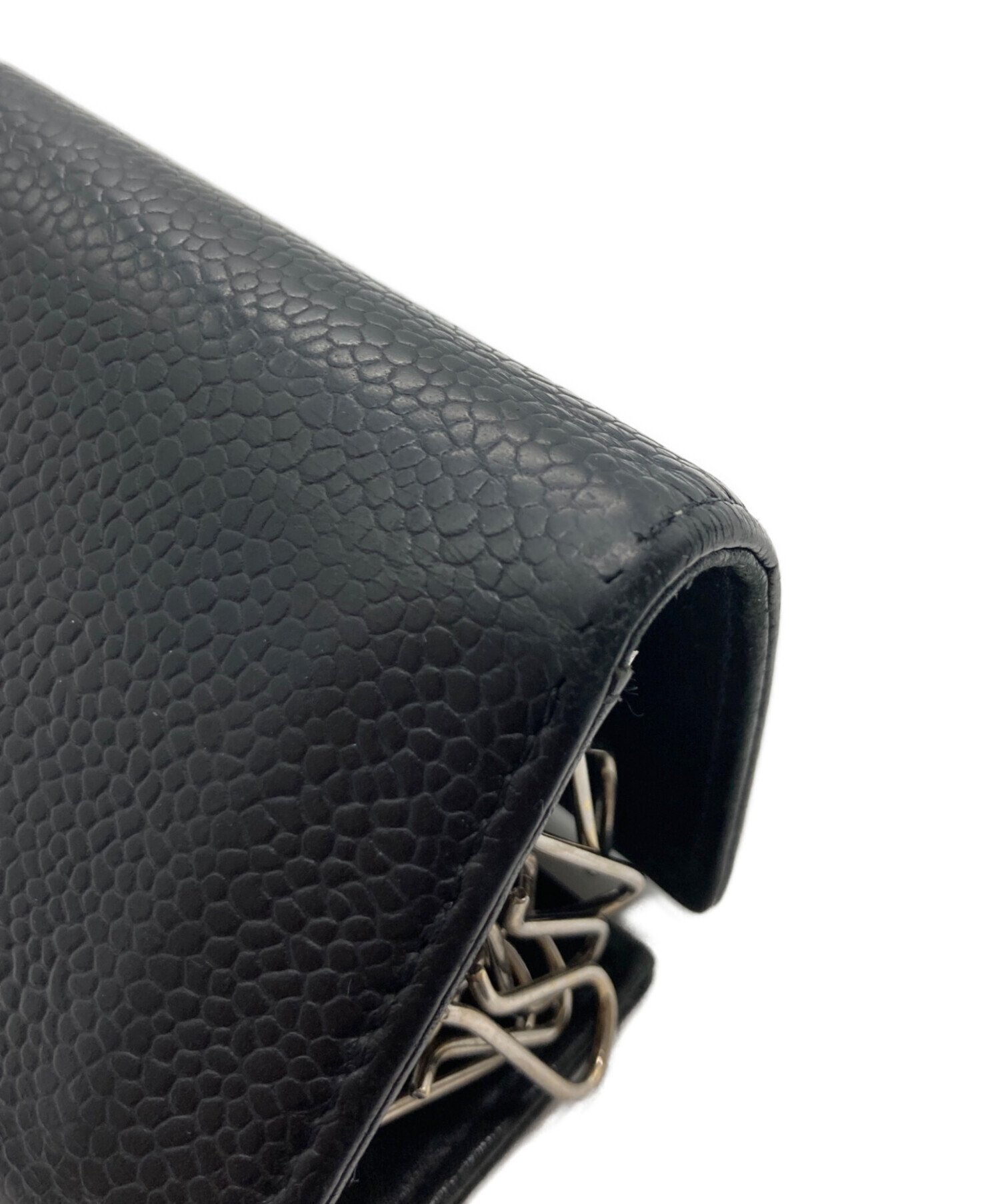 中古・古着通販】CHANEL (シャネル) キャビアスキン6連キーケース