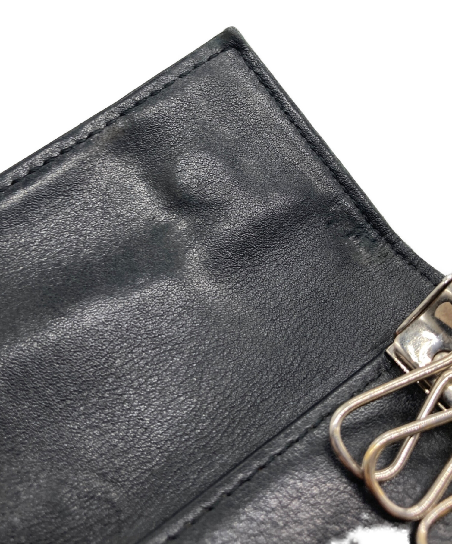 中古・古着通販】CHANEL (シャネル) キャビアスキン6連キーケース