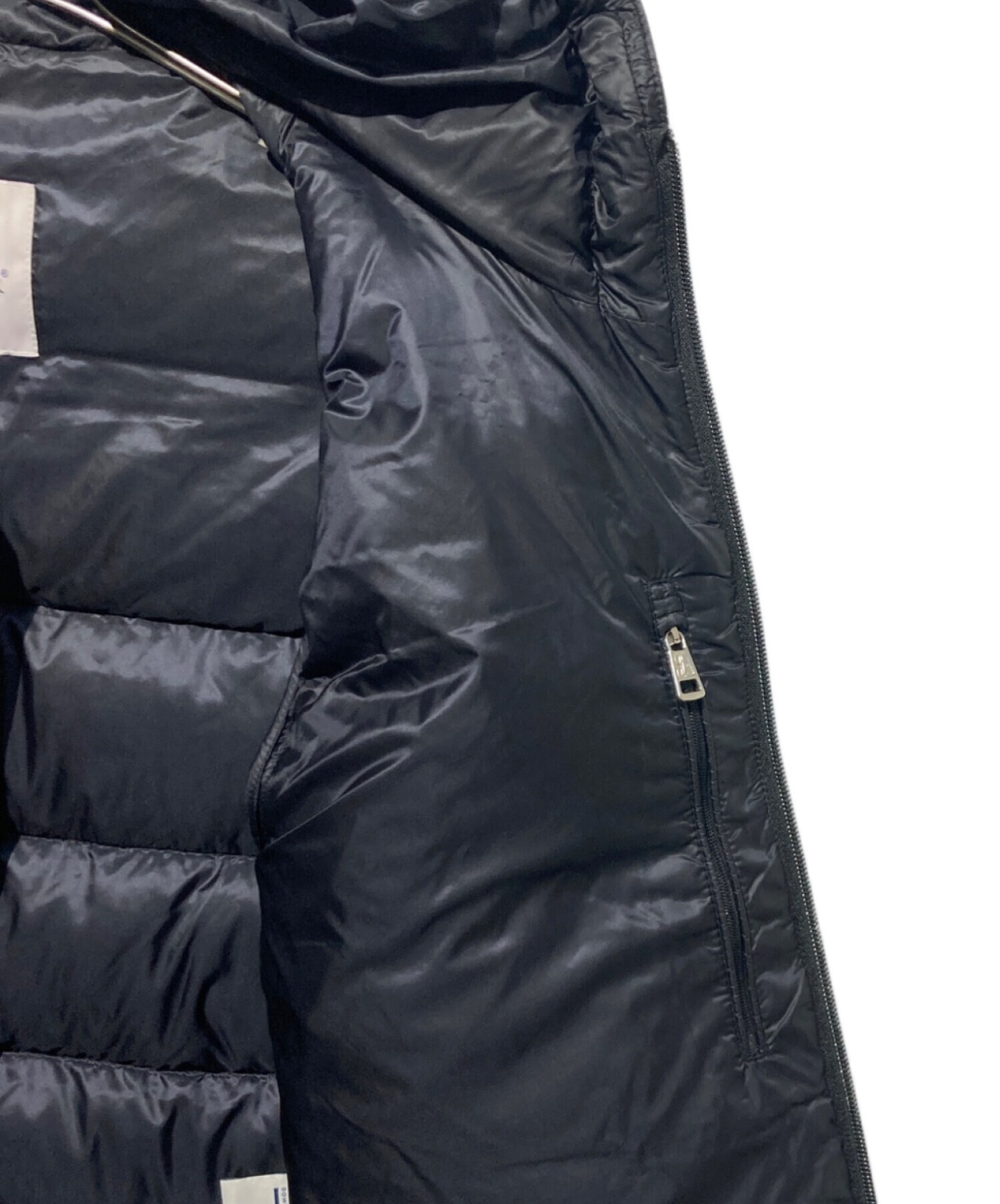 中古・古着通販】MONCLER (モンクレール) SASSIERE GIUBBOTTO ブラック