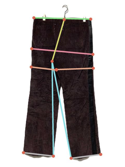 Maison Margiela コーデュロイパンツ 2018AW 中古・古着通販】Maison Margiela (メゾンマルジェラ) サイドライン