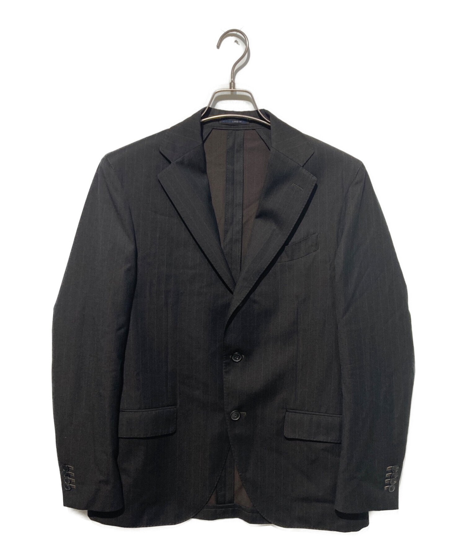 中古・古着通販】LARDINI (ラルディーニ) セットアップスーツ ブラック