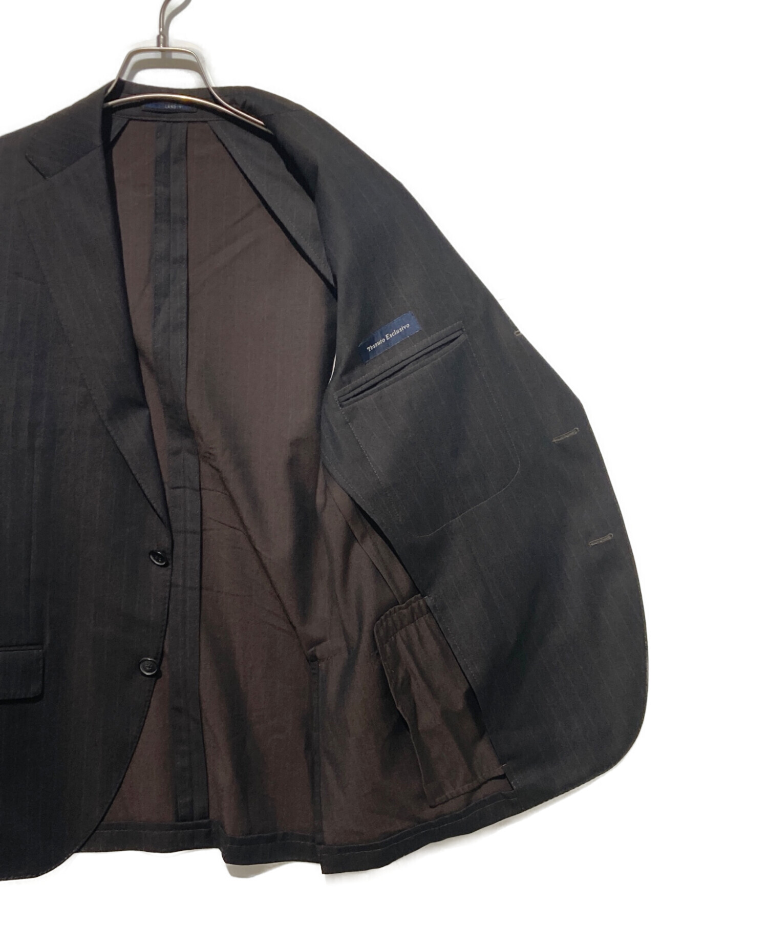 中古・古着通販】LARDINI (ラルディーニ) セットアップスーツ ブラック