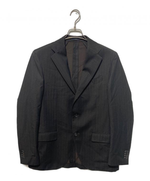 s*5様 ラルディーニLARDINI ウール ビジネススーツ 48 中古美品 中古・古着通販】LARDINI (ラルディーニ) セットアップスーツ ブラック