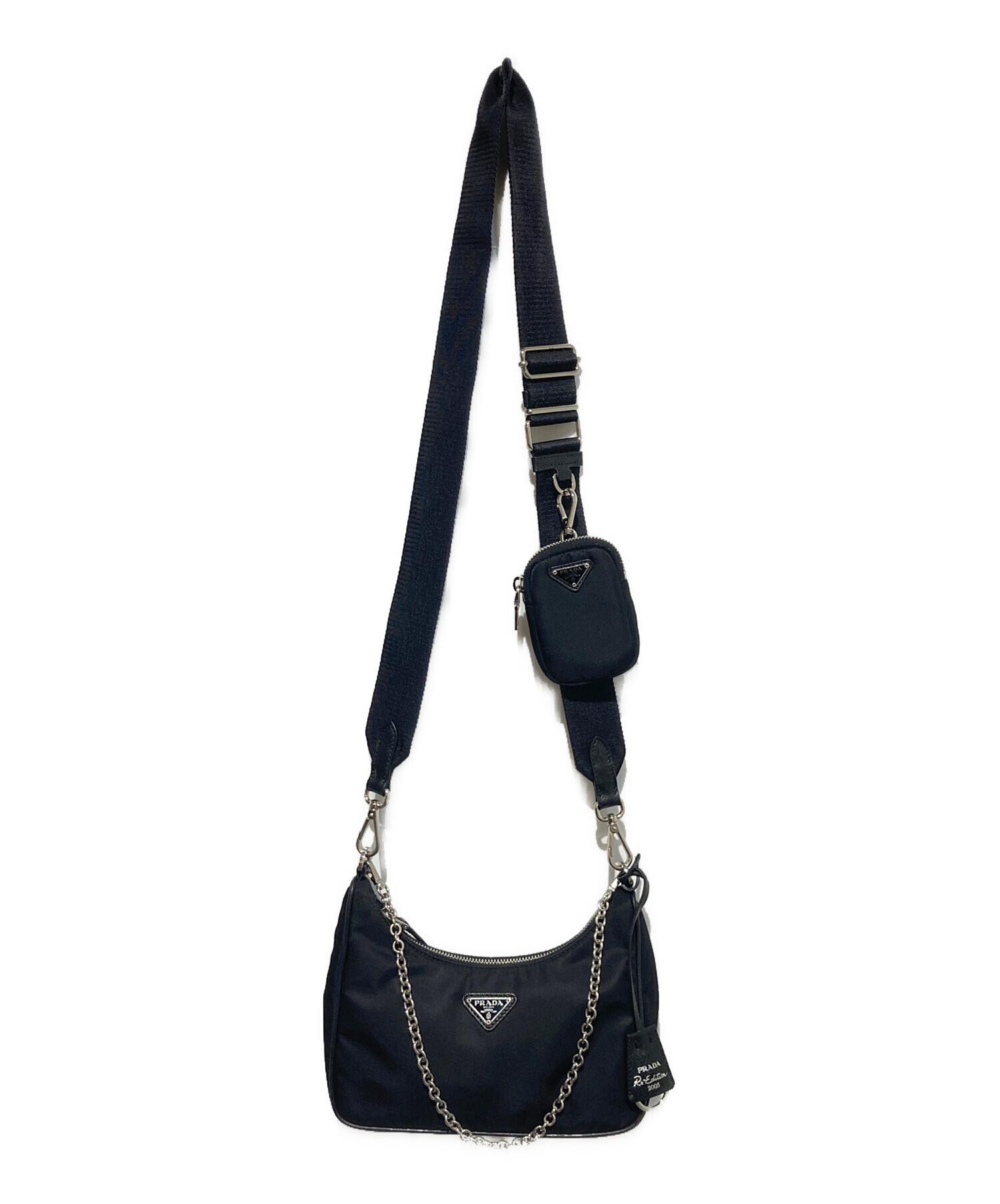 中古・古着通販】PRADA (プラダ) Re-Edition 2005 ナイロンショルダー 