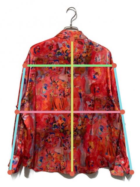 中古・古着通販】HERALBONY (ヘラルボニー) サテンシャツブラウス