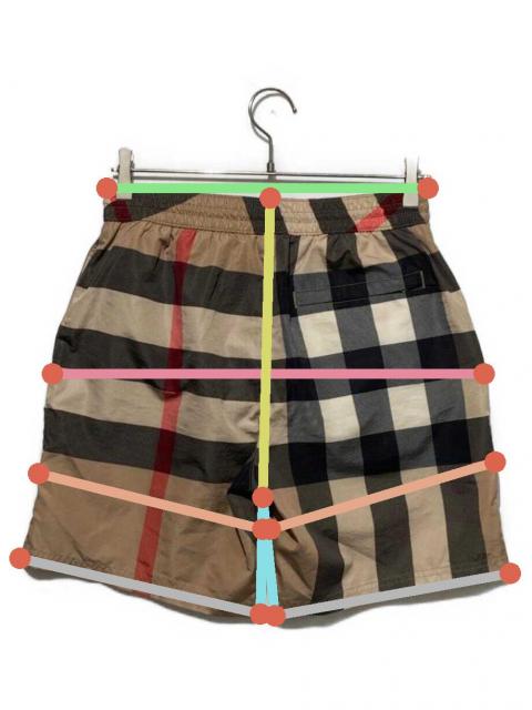中古・古着通販】BURBERRY (バーバリー) チェックショートパンツ