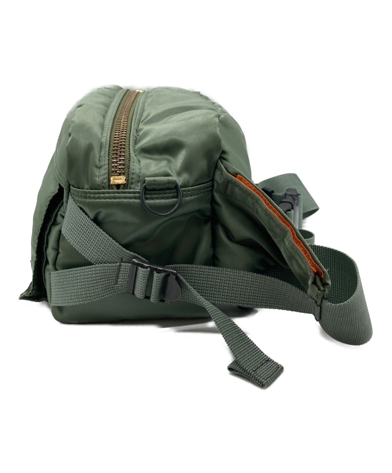中古・古着通販】PORTER (ポーター) HIP BAG オリーブ｜ブランド・古着