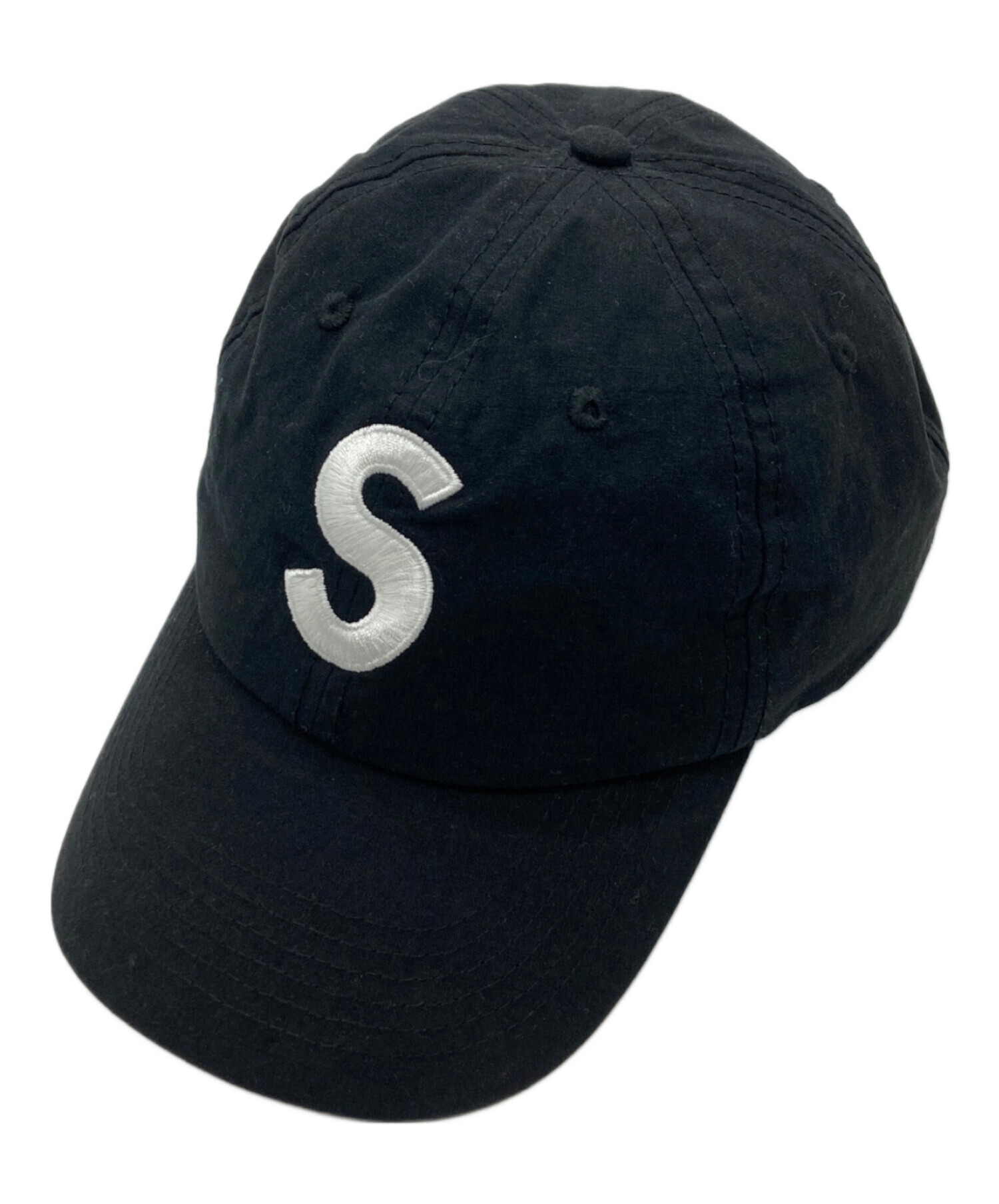 シュプリーム Supreme GORE-TEX キャップ　 黒 中古・古着通販】Supreme (シュプリーム) GORE-TEX S Logo 6-Panel