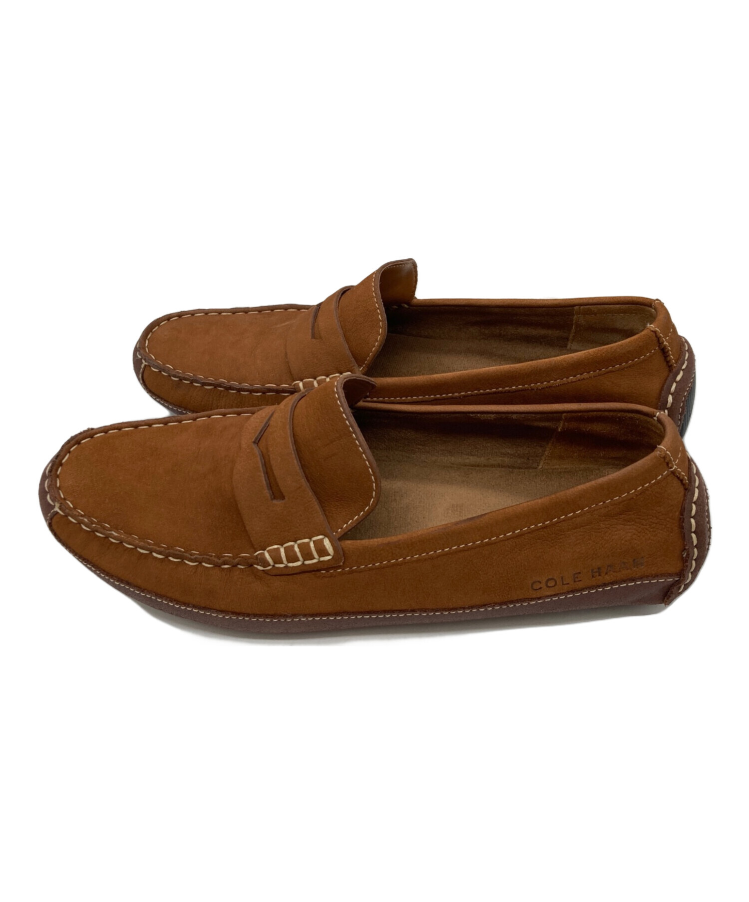 16日まで出品 未使用 コールハーン COLE HAAN TRIBORO 本革 中古・古着通販】COLE HAAN (コールハーン) ワイアット ペニー