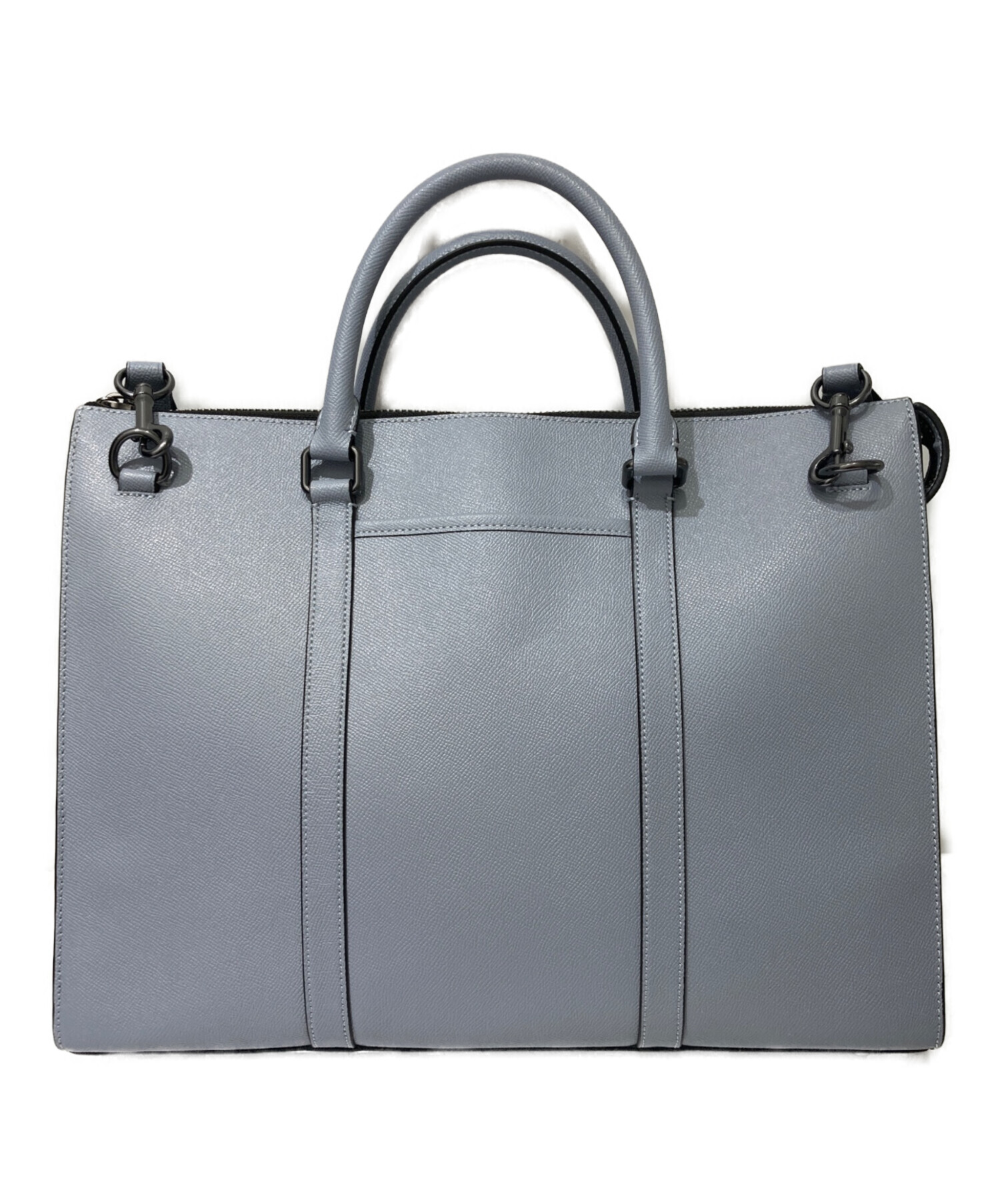 中古・古着通販】COACH (コーチ) グラハム ジップ ブリーフ ブルー