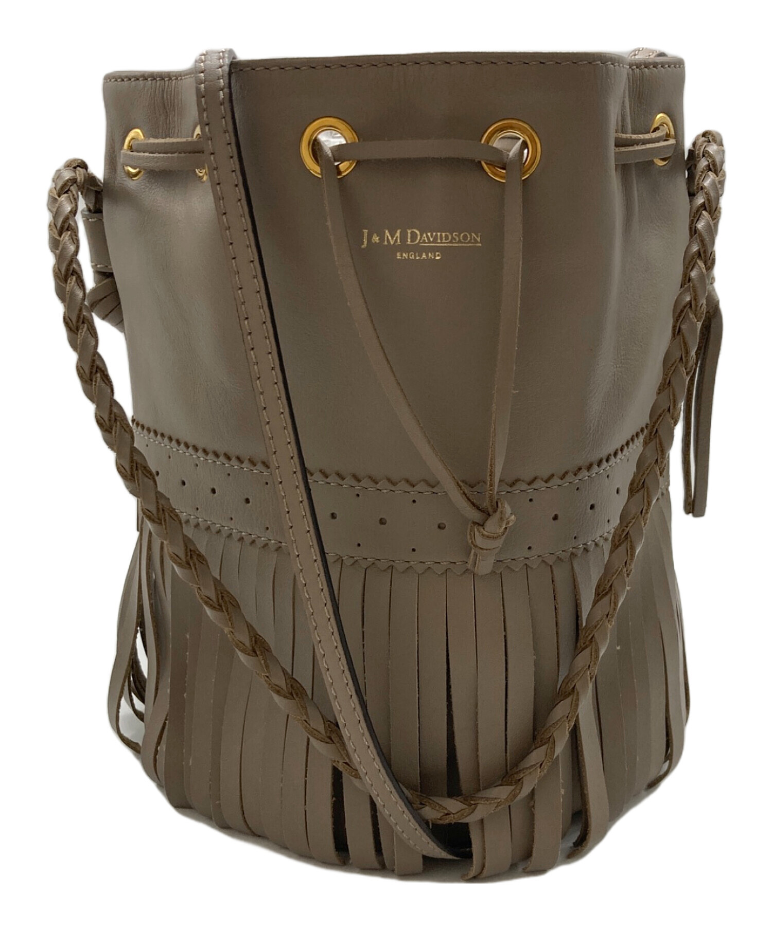 【美品】J&M DAVIDSON カーニバル 2wayショルダーバッグ フリンジ 中古・古着通販】J&M DAVIDSON (ジェイ＆エム デヴィッドソン