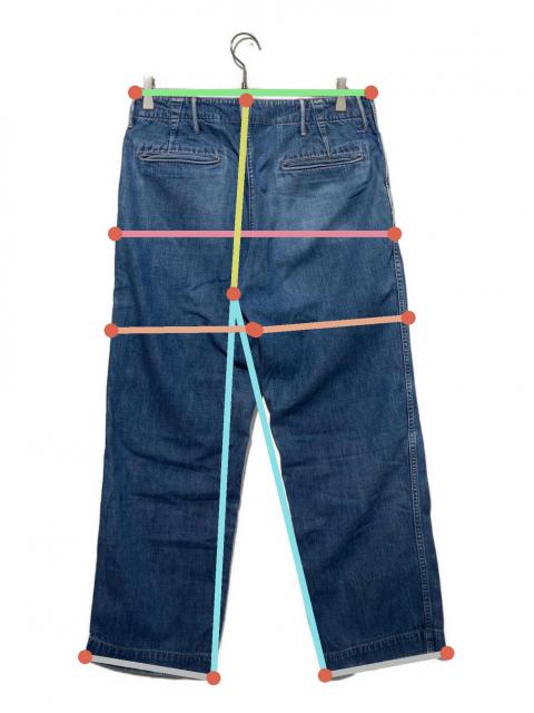 中古・古着通販】WAREHOUSE (ウエアハウス) デニムパンツ インディゴ
