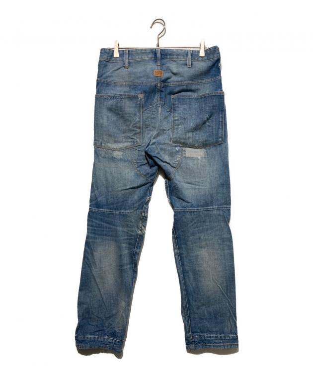 中古・古着通販】G-STAR RAW (ジースターロゥ) ダメージ加工デニム