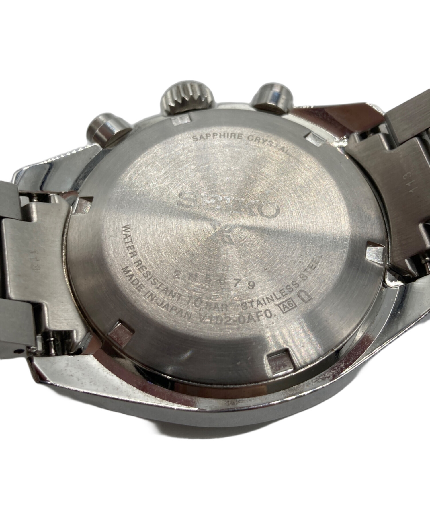 中古・古着通販】SEIKO (セイコー) SPEEDTIMER ホワイト｜ブランド