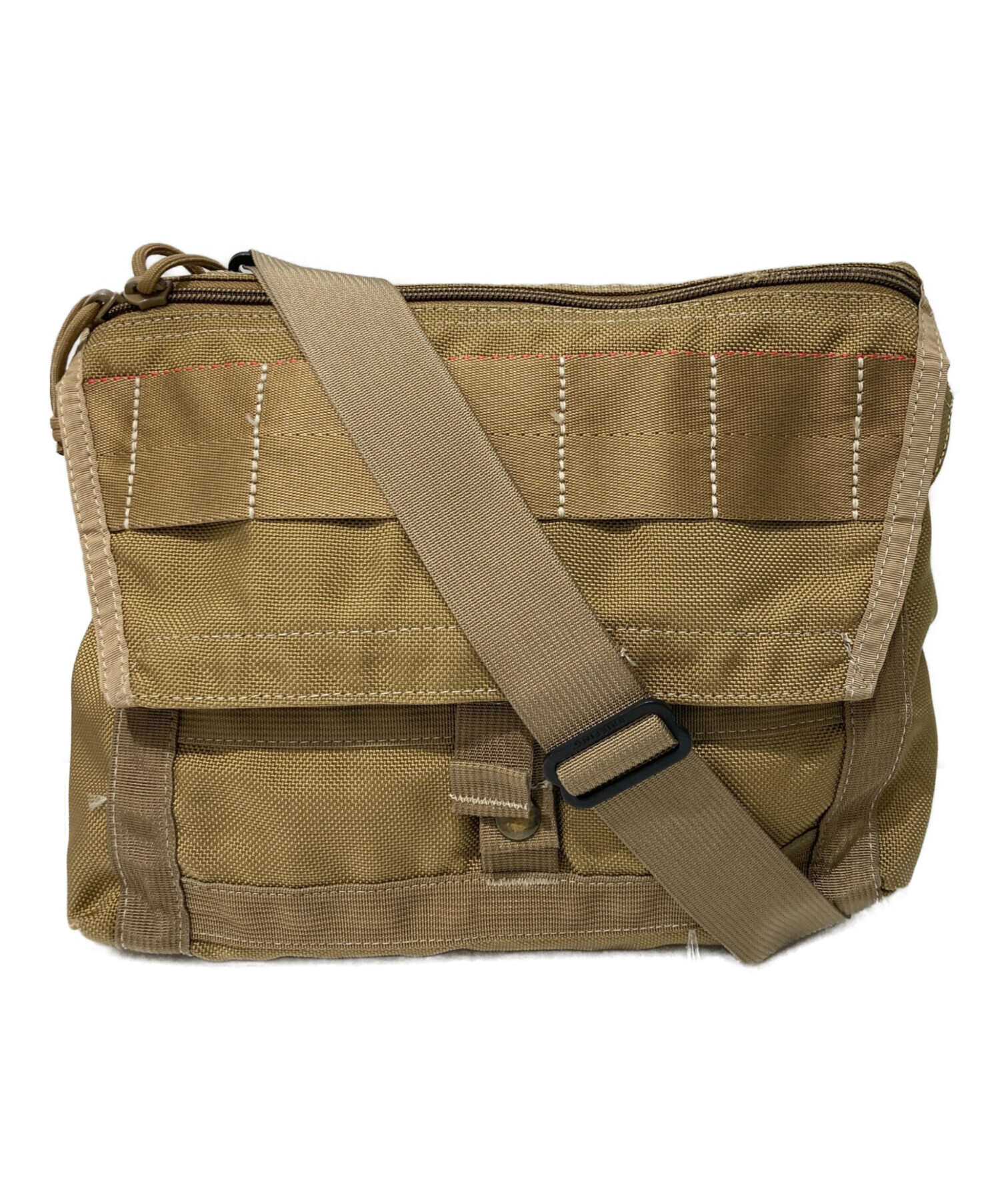 BRIEFING メッセンジャーバッグ ベージュ 中古・古着通販】BRIEFING (ブリーフィング) BEAMS PLUS (ビームス