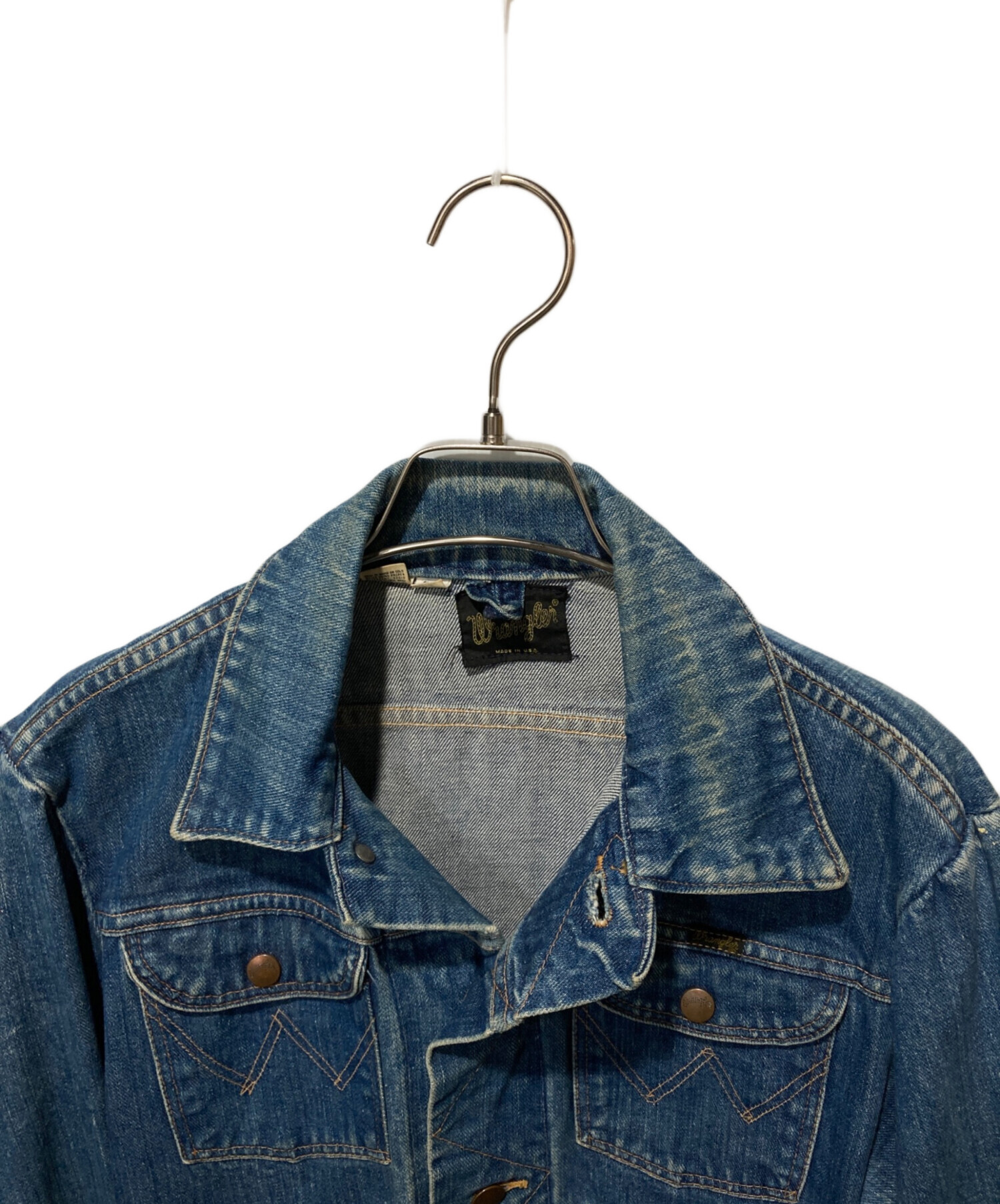 中古・古着通販】Wrangler (ラングラー) 124MJ デニムジャケット
