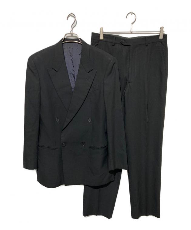 ARMANI COLLEZIONI ブラック スーツ セットアップ 48 中古・古着通販】ARMANI COLLEZIONI (アルマーニ コレツィオーニ