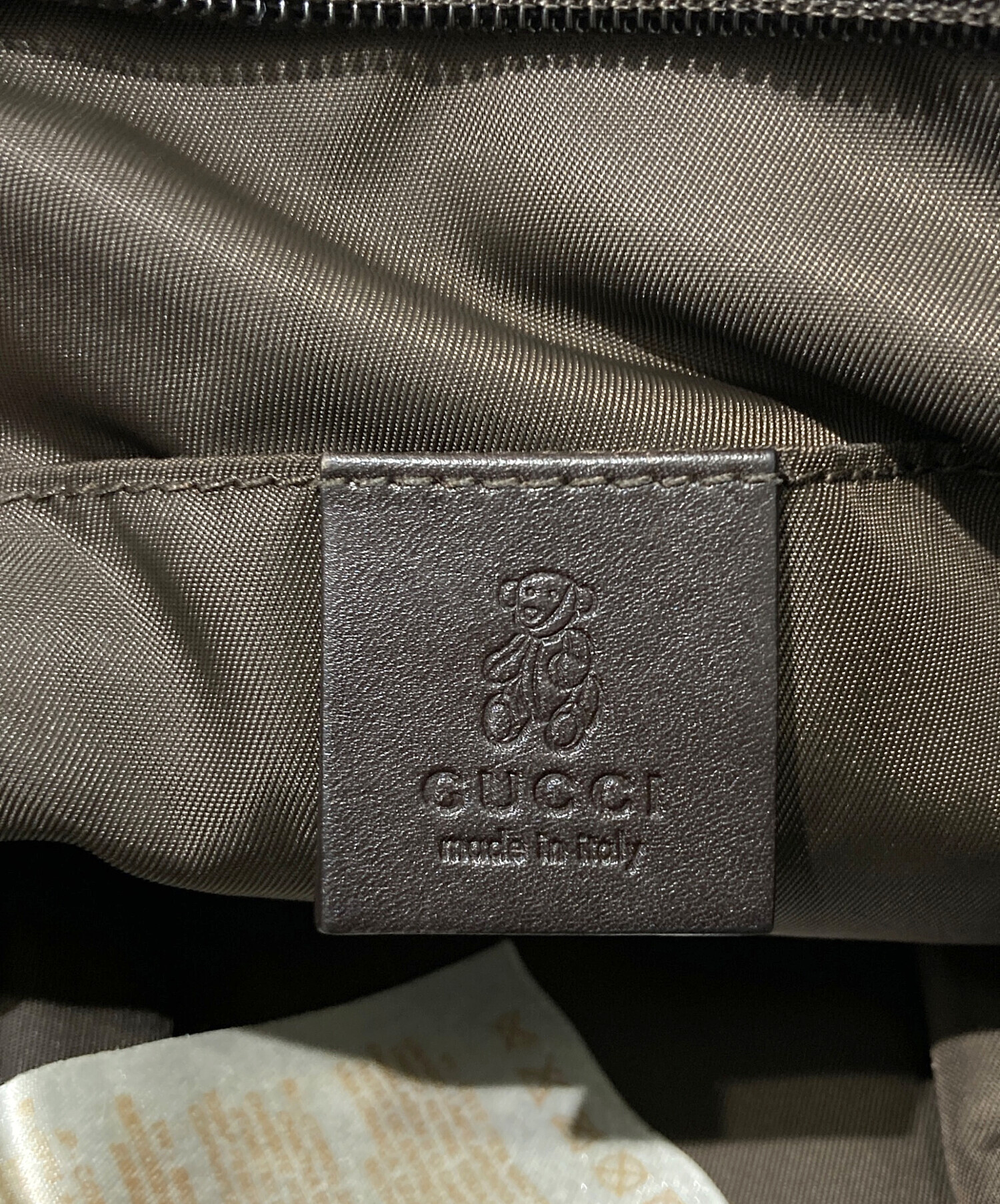 中古・古着通販】GUCCI (グッチ) シェリーライン ミニハンドバッグ