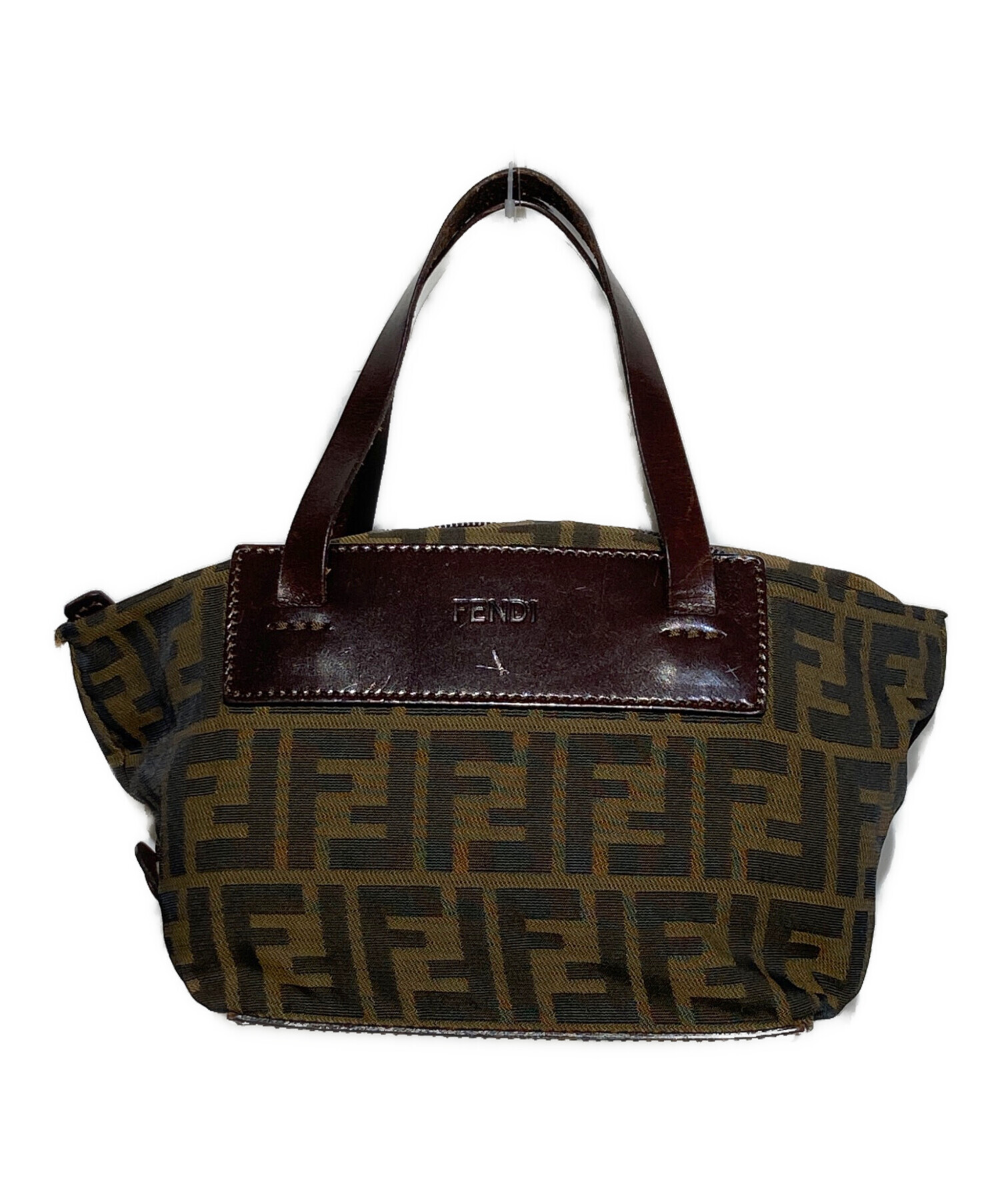 中古・古着通販】FENDI (フェンディ) ズッカ柄ミニハンドバッグ