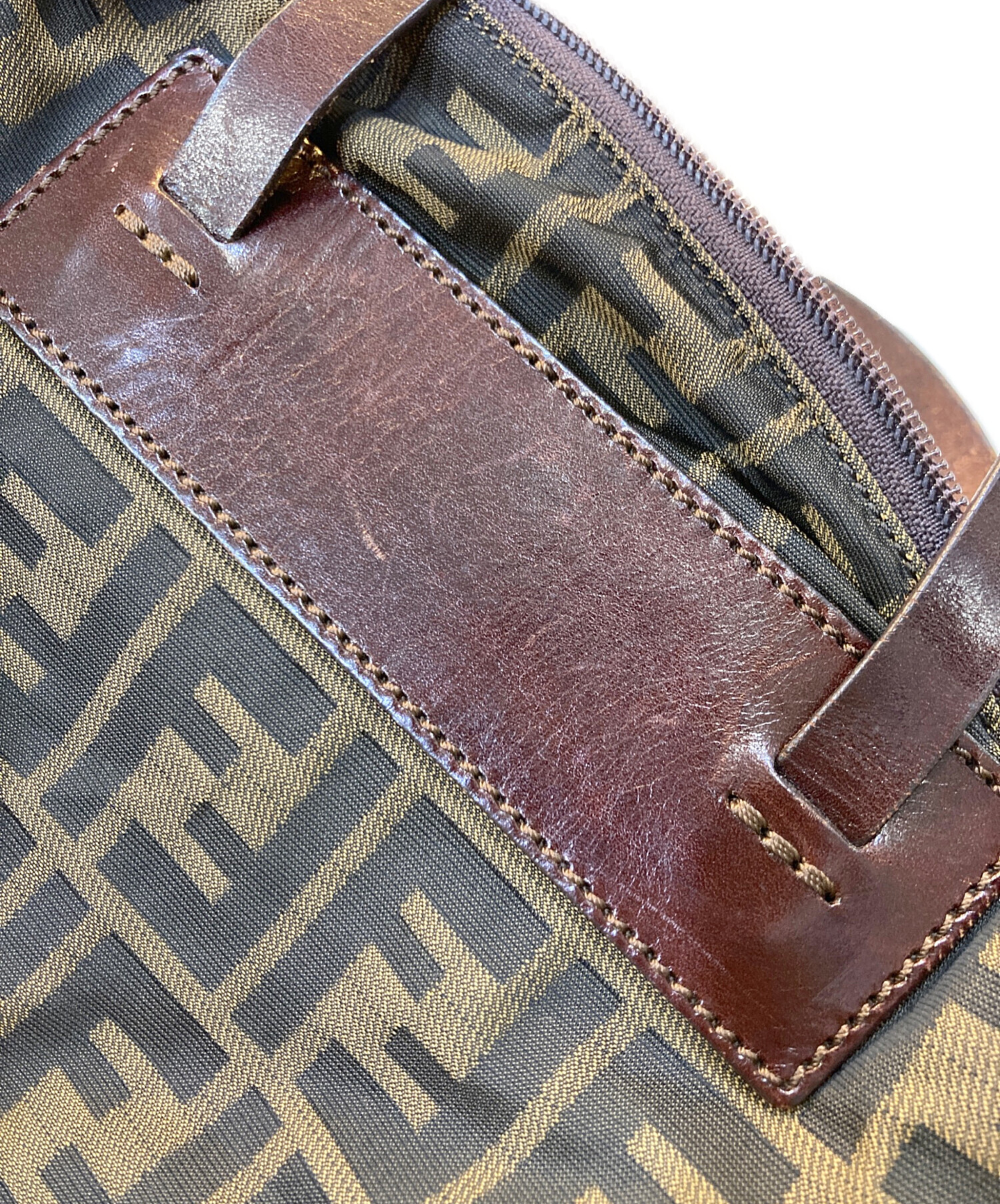 中古・古着通販】FENDI (フェンディ) ズッカ柄ミニハンドバッグ