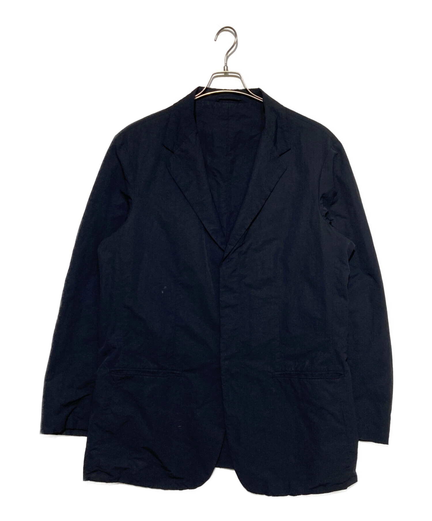 【超希少サイズ3L】アルマーニコレツィオーニ　テーラードジャケット　シルク　黒 中古・古着通販】ARMANI COLLEZIONI (アルマーニ コレツィオーニ