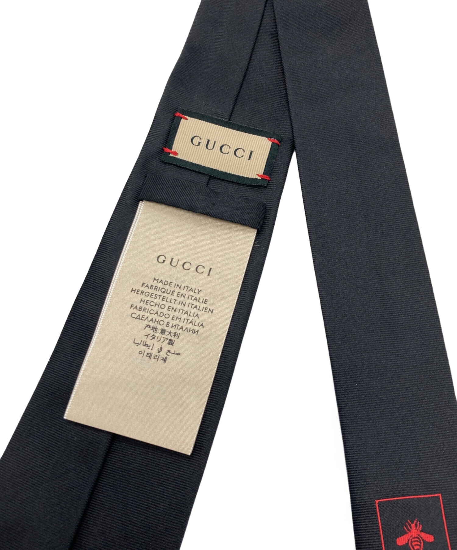 中古・古着通販】GUCCI (グッチ) インターロッキングG シルクネクタイ