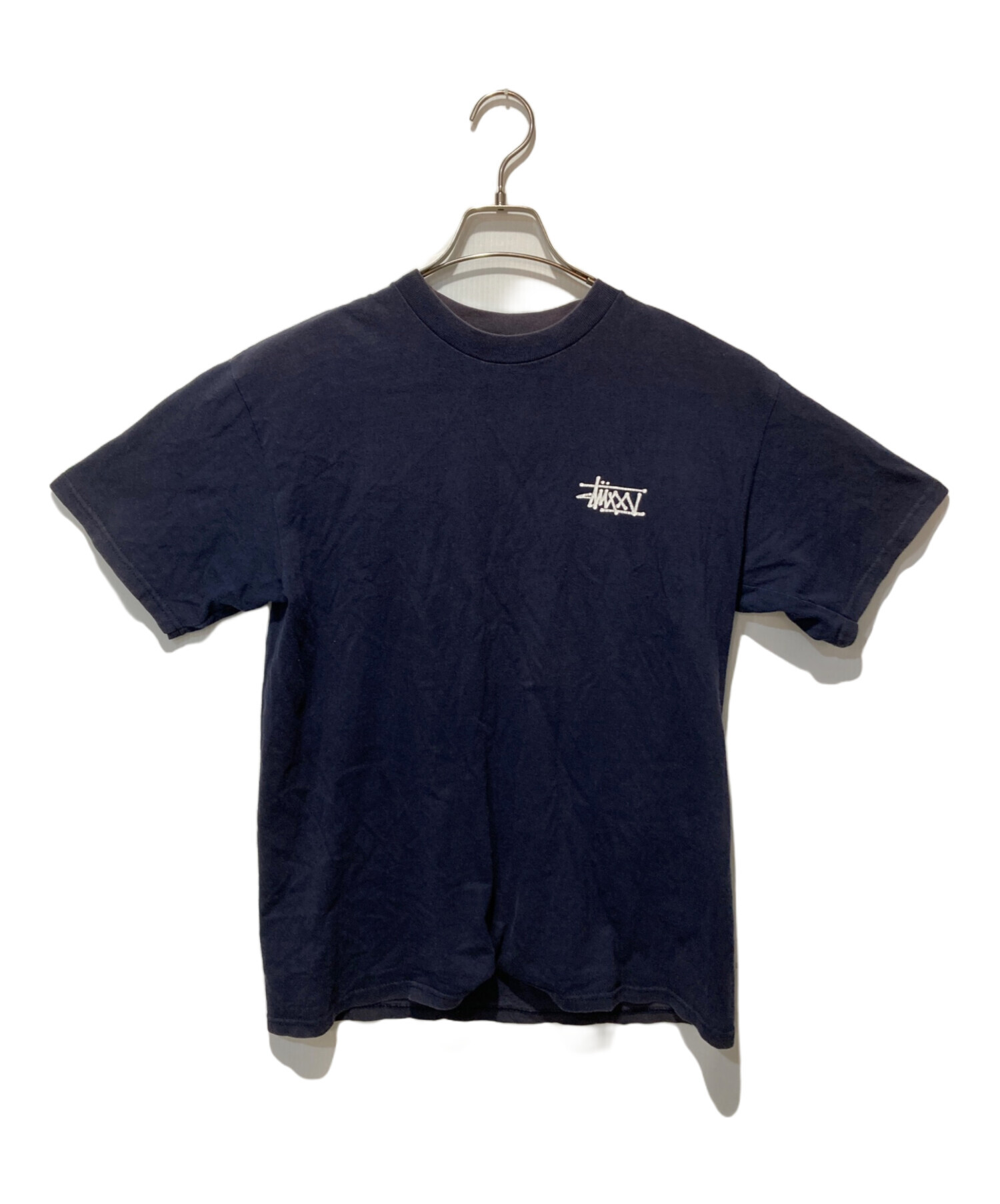 中古・古着通販】stussy (ステューシー) Tシャツ ネイビー サイズ:M