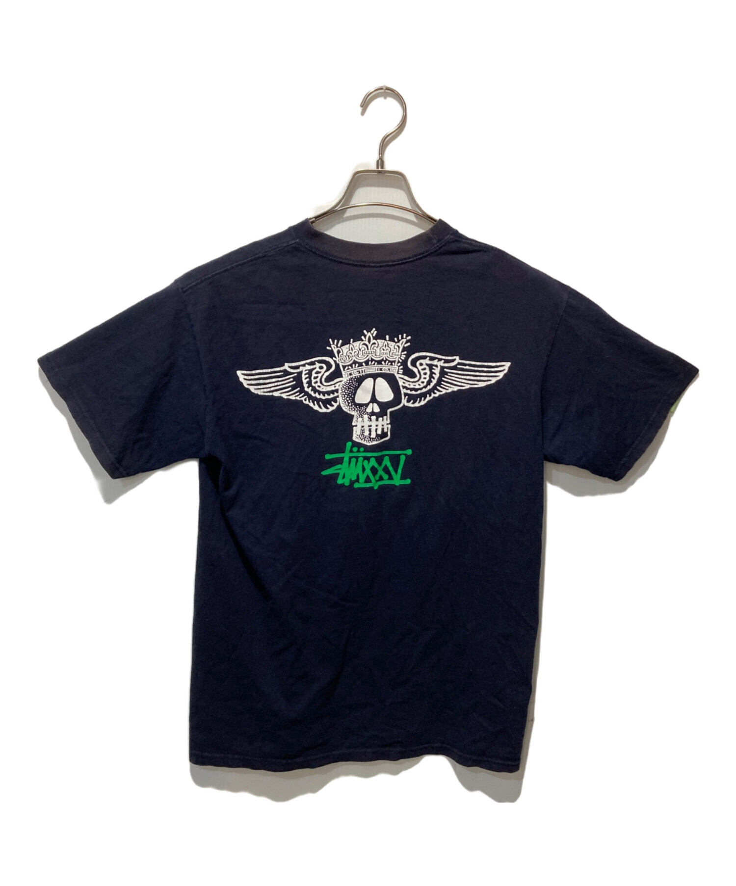 中古・古着通販】stussy (ステューシー) Tシャツ ネイビー サイズ:M