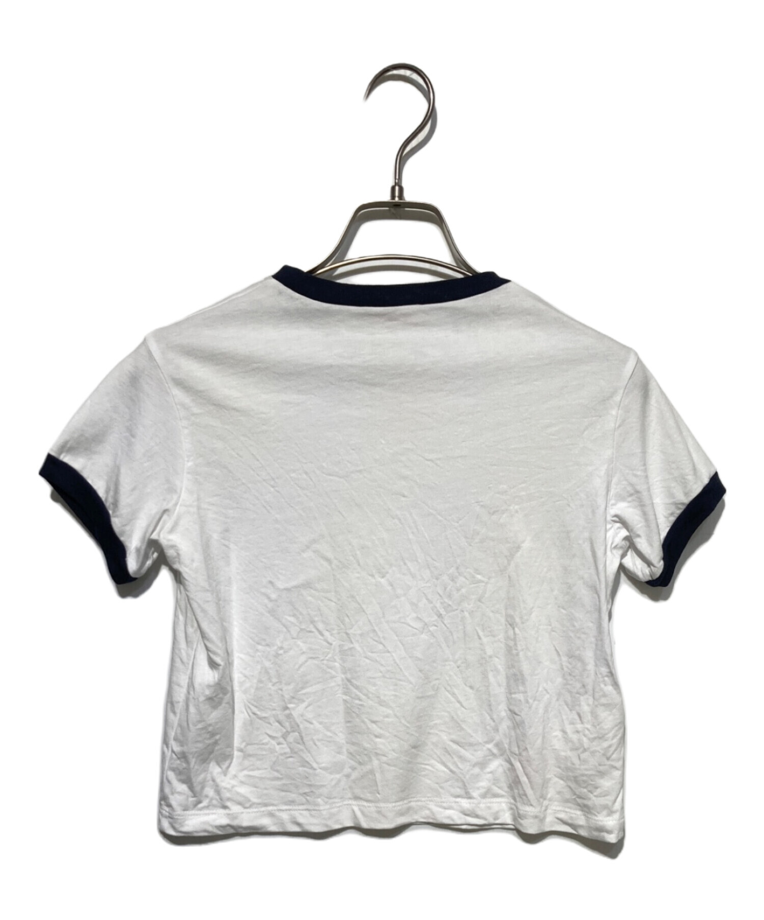 中古・古着通販】MARNI (マルニ) ロゴプリントリンガーTシャツ