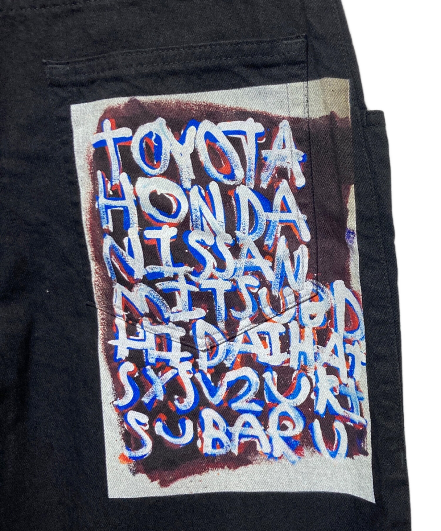 ヘラルボニー　デニムパンツ　L 中古・古着通販】HERALBONY (ヘラルボニー) デニムパンツ「タイトル