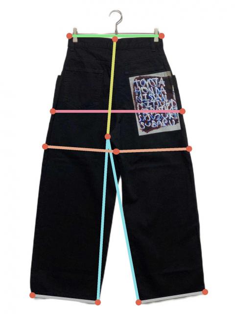 中古・古着通販】HERALBONY (ヘラルボニー) デニムパンツ「タイトル