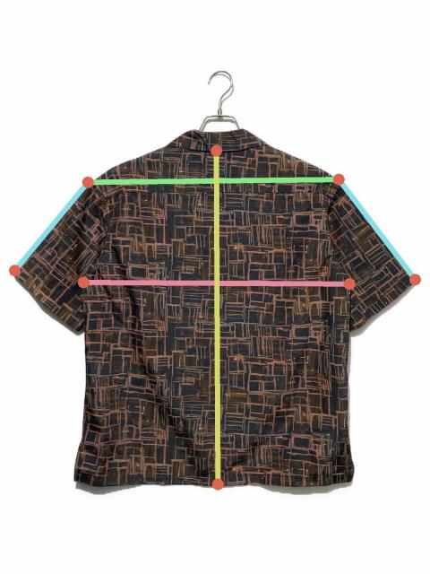中古・古着通販】HERALBONY (ヘラルボニー) オープンカラーシャツ