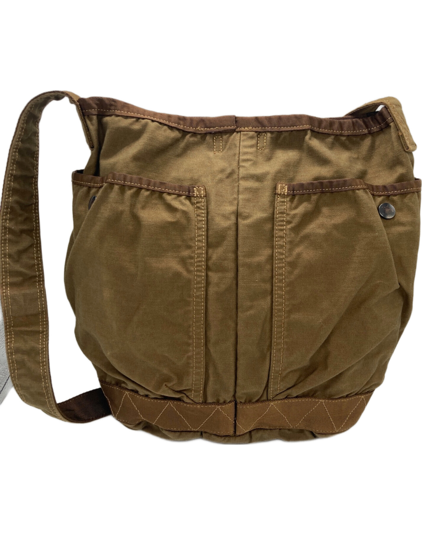 中古・古着通販】PORTER (ポーター) CRAG SHOULDER BAG(S) ブラウン