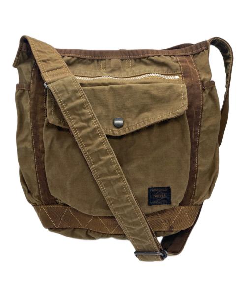 希少 PORTER CRAG ショルダーバッグ 完売品 廃盤品 中古・古着通販】PORTER (ポーター) CRAG SHOULDER BAG(S) ブラウン